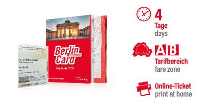 4 Tage AB | Berlin WelcomeCard | Online-Ticket