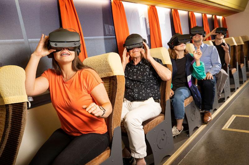 TimeRide Virtual Reality Tour im Bus