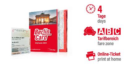 4 days ABC | Berlin WelcomeCard | Online-Ticket