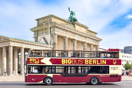 Hop-On Hop-Off Bus Tour Berlin: 24 or 48 Hour Ticket Discover-Ticket Adult (CTC-discount)
