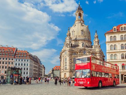 Große Stadtrundfahrt Dresden – live moderiert
