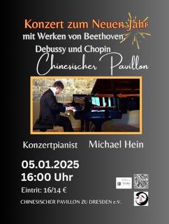 Klavierkonzert zum neuen Jahr mit Michael Hein - Vollzahler(in)