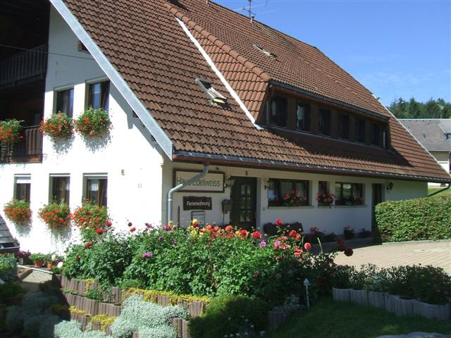 Haus Edelweiß (Zimmer). Doppelzimmer 1 mit B Ferienwohnung  Schwarzwald