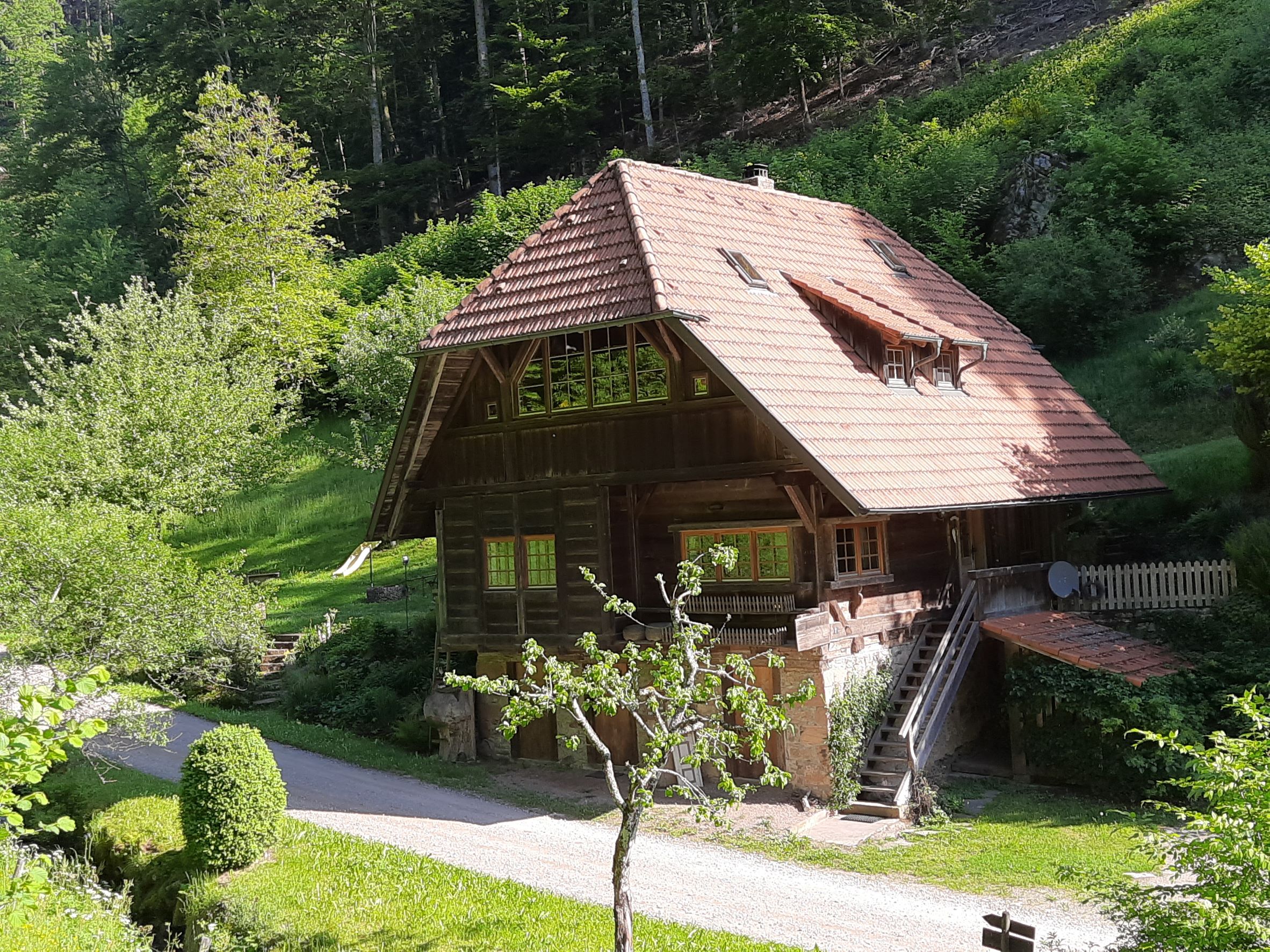 Aldes Hus, (Oberwolfach). Ferienwohnung mit 65qm,  Ferienwohnung  Oberwolfach