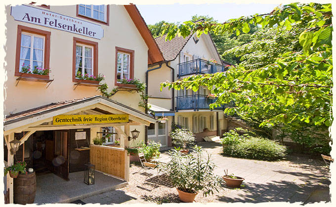 Hotel-Bio Gasthaus Am Felsenkeller, (Staufen). Dop Ferienwohnung in Europa
