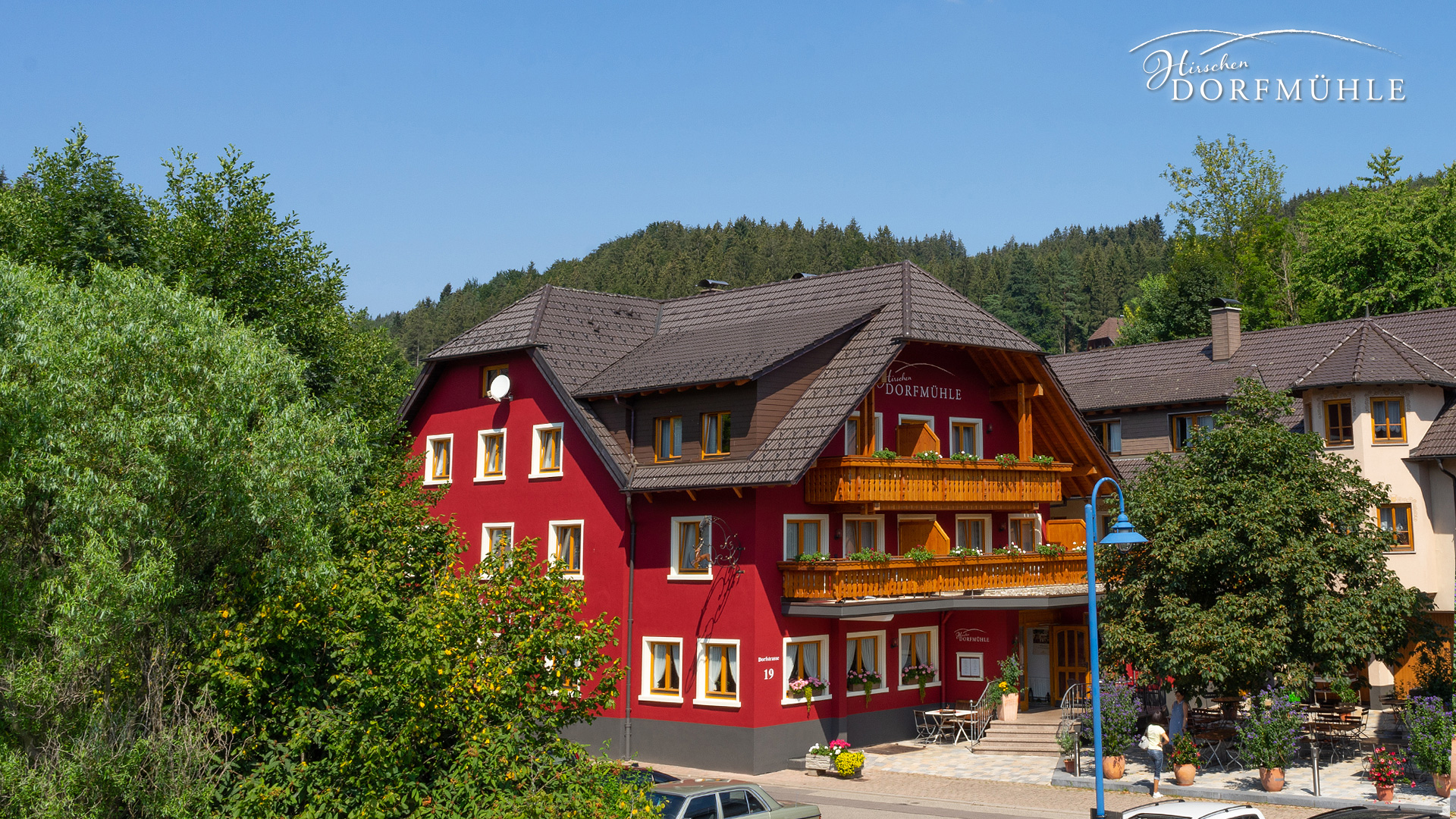 Hirschen Dorfmühle, (Biederbach). Doppelzimme Ferienwohnung 