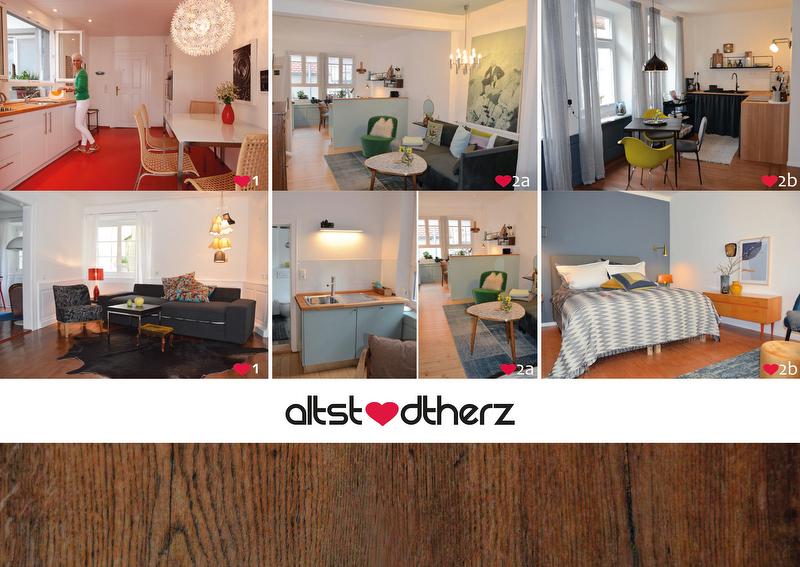 Collage aller Apartments