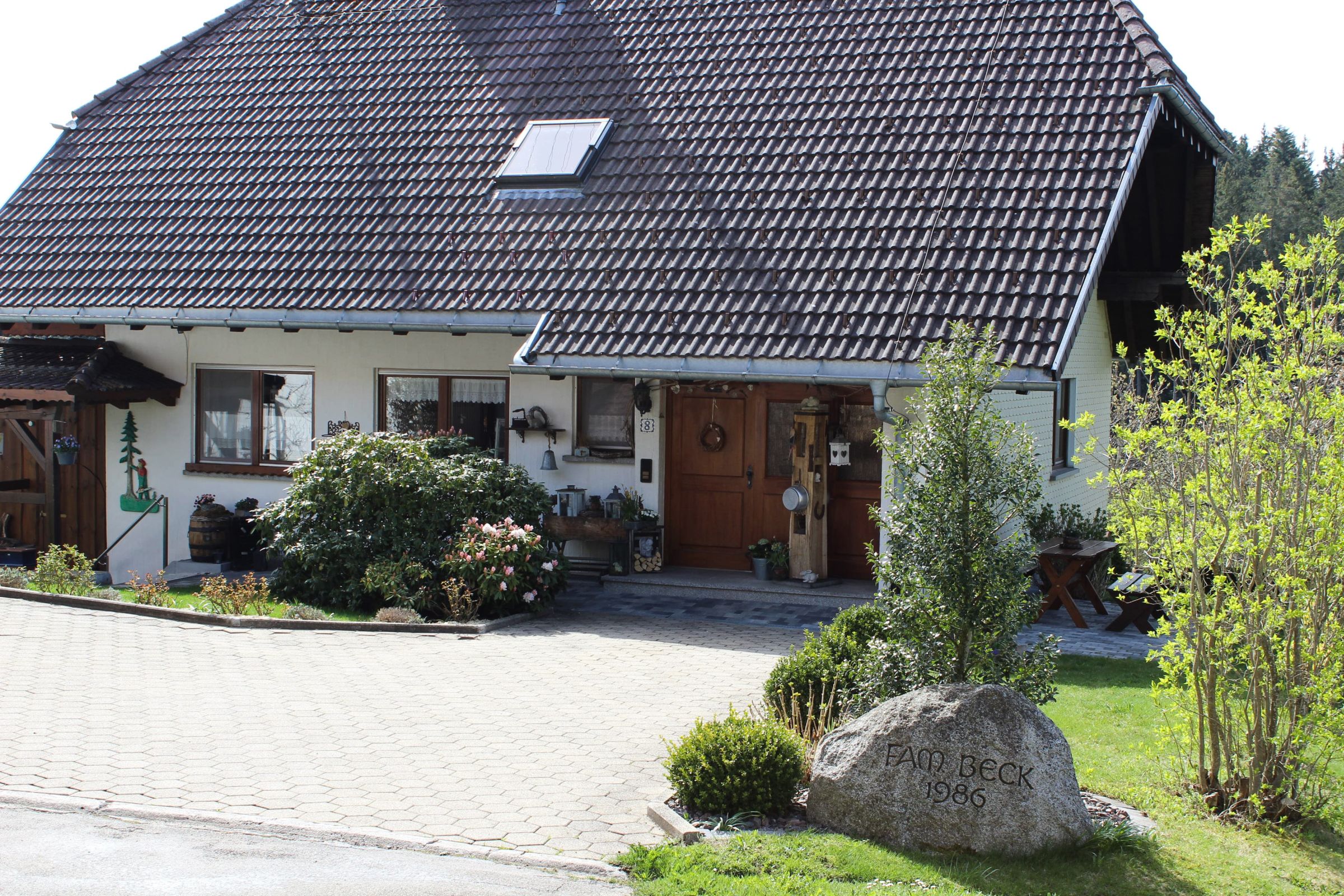 Haus am Rötenberg, (Grafenhausen). Ferienwohn Ferienwohnung in Deutschland
