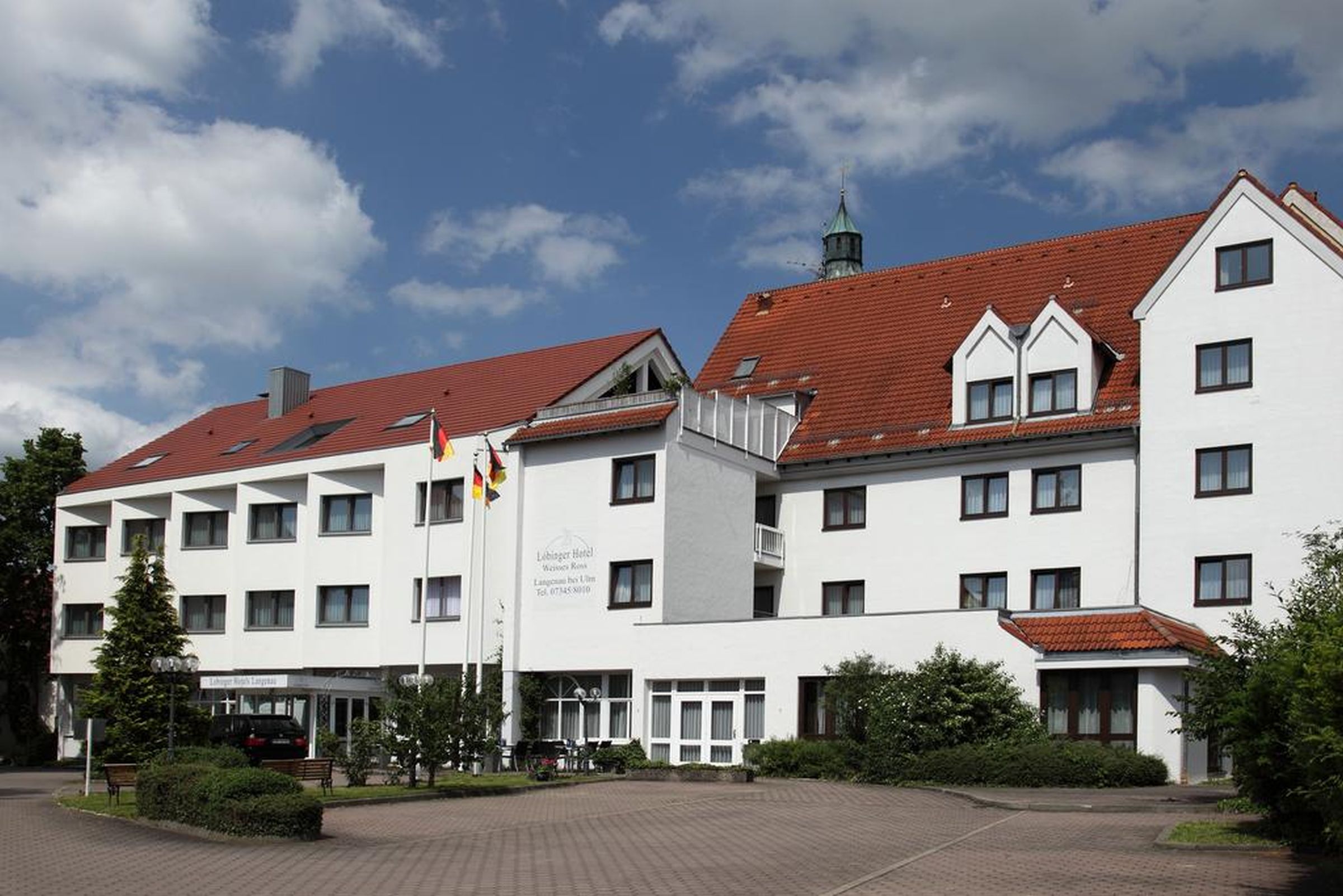 Lobinger Hotel - Weißes Ross, (Langenau). Pr Ferienwohnung 