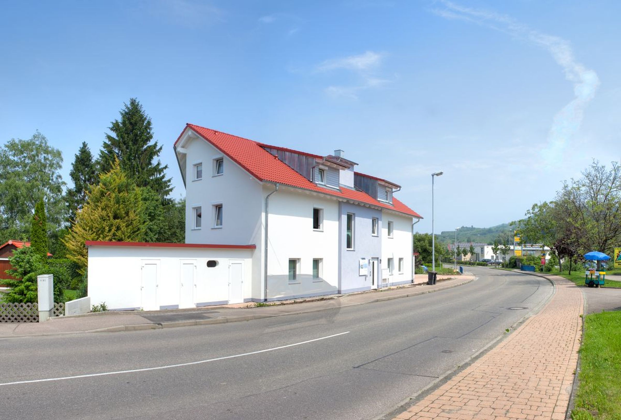 Haus am Bach Vogtsburg Vogtsburg Ferienwohnung B1 Terrasse 64qm 2 Schlafzimmer max 5 Personen