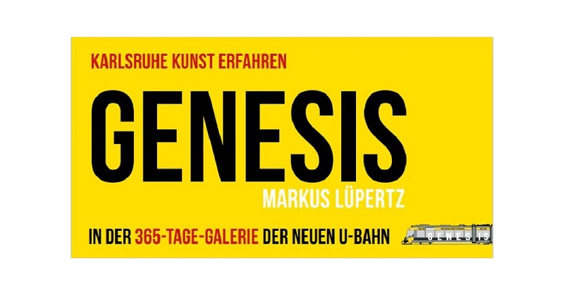 Das GENESIS-Booklet mit Fahrkarte (Cover)