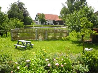 Blick von der Terrasse der FeWo Michaela