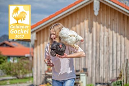 Stöhr-Hof, Oberstaufen ausgezeichnet mit dem Goldenen Gockel