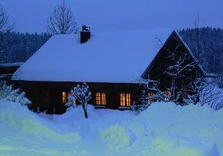 Ökohäuschen im Winter