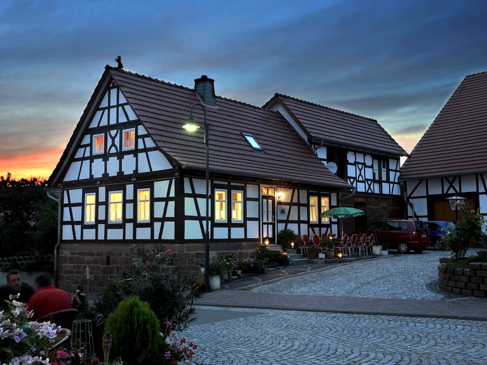 Landhotel Zur Grünen Kutte &amp; Stockbor Ferienhaus  ThÃ¼ringische RhÃ¶n Spessart Region