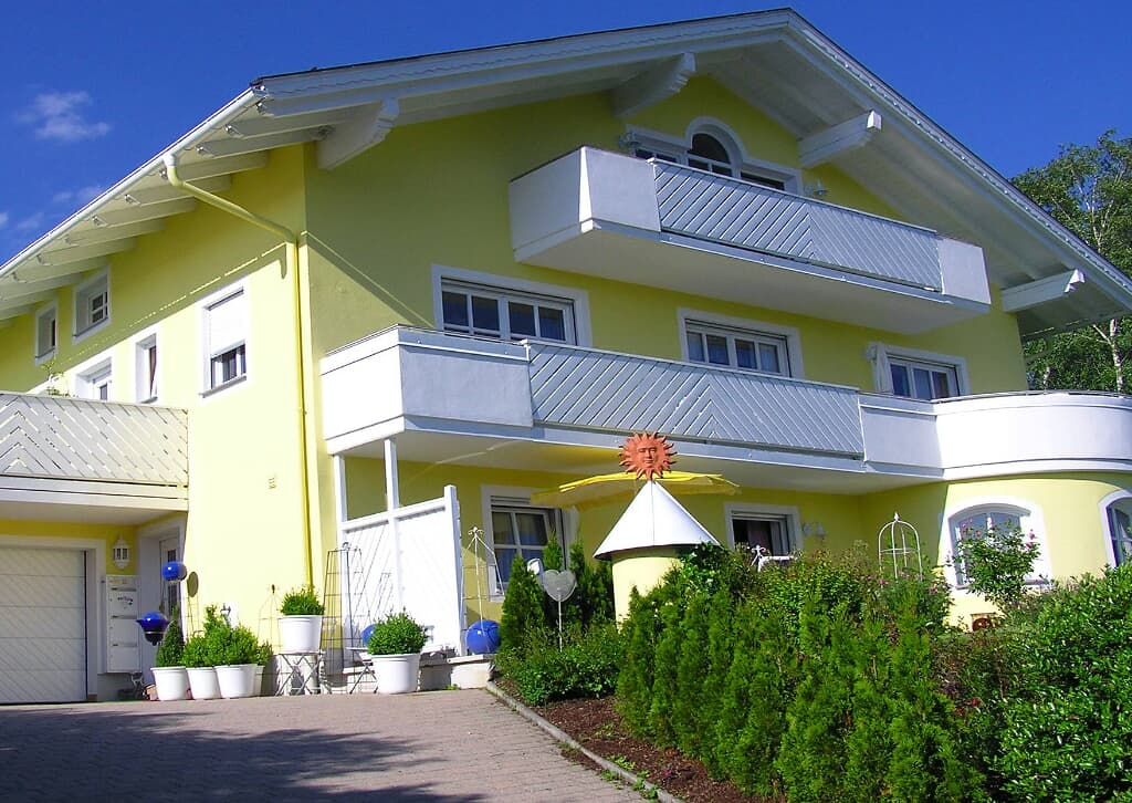 Haus Sonnenhang (Lam). Wohnung 3, 80 qm, toller Bl Ferienhaus in Europa