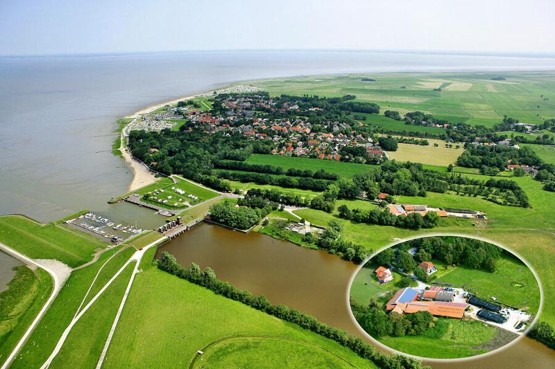 Luftbild vom Ferienhof Hayenort