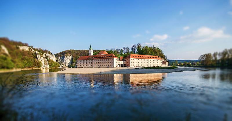 Kloster Weltenburg im Frühling