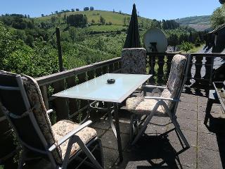 Balkon mit Blick auf die Sommerseite