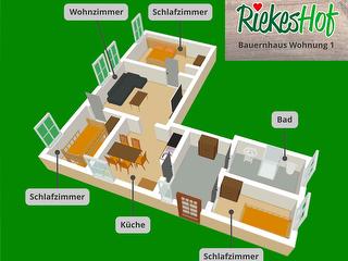 Riekeshof Westernbödefeld - Wohnung 1