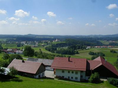 Blick vom Ferienhaus Fernblick