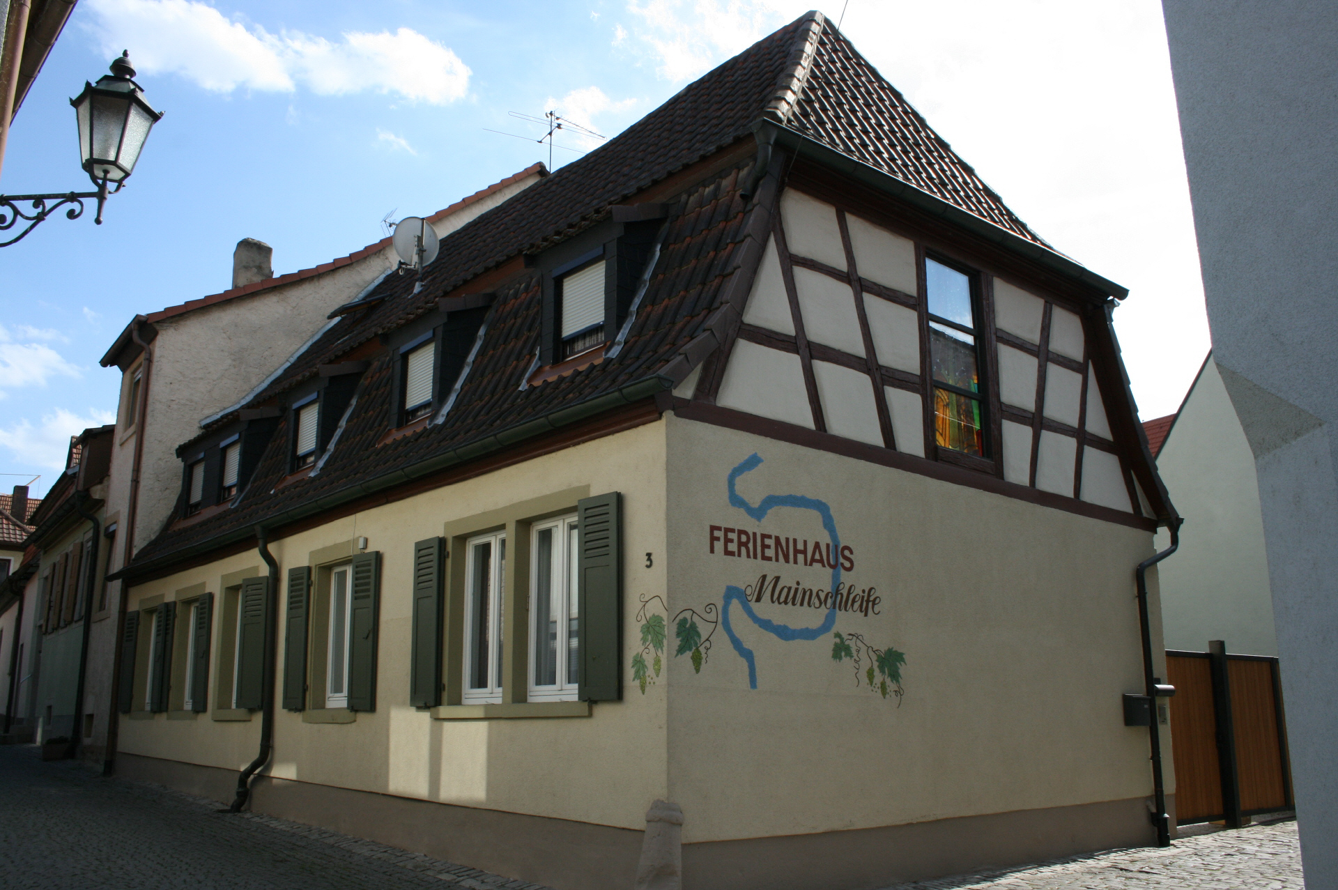 Ferienhaus Mainschleife (Volkach). Appartement Vog Ferienhaus in Deutschland