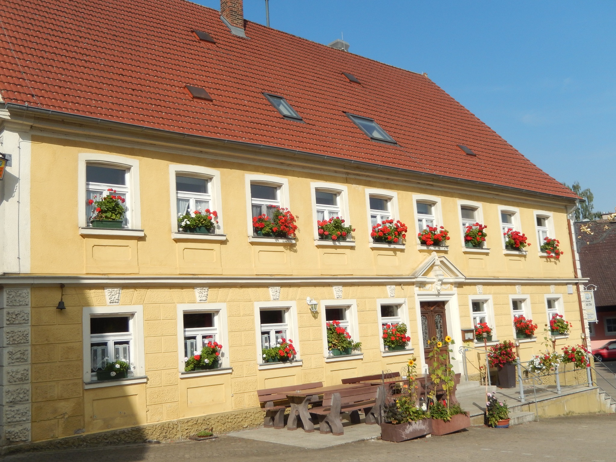 Gasthof Goldenes Rössle (Dinkelsbühl). F Ferienwohnung  Fränkisches Seenland