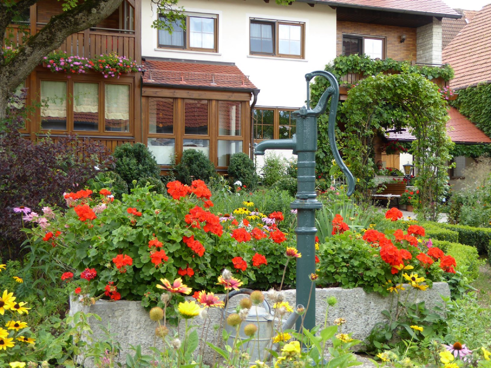 Ferienhof Selz (Haundorf). Wohnung 1 mit kostenlos Ferienwohnung 