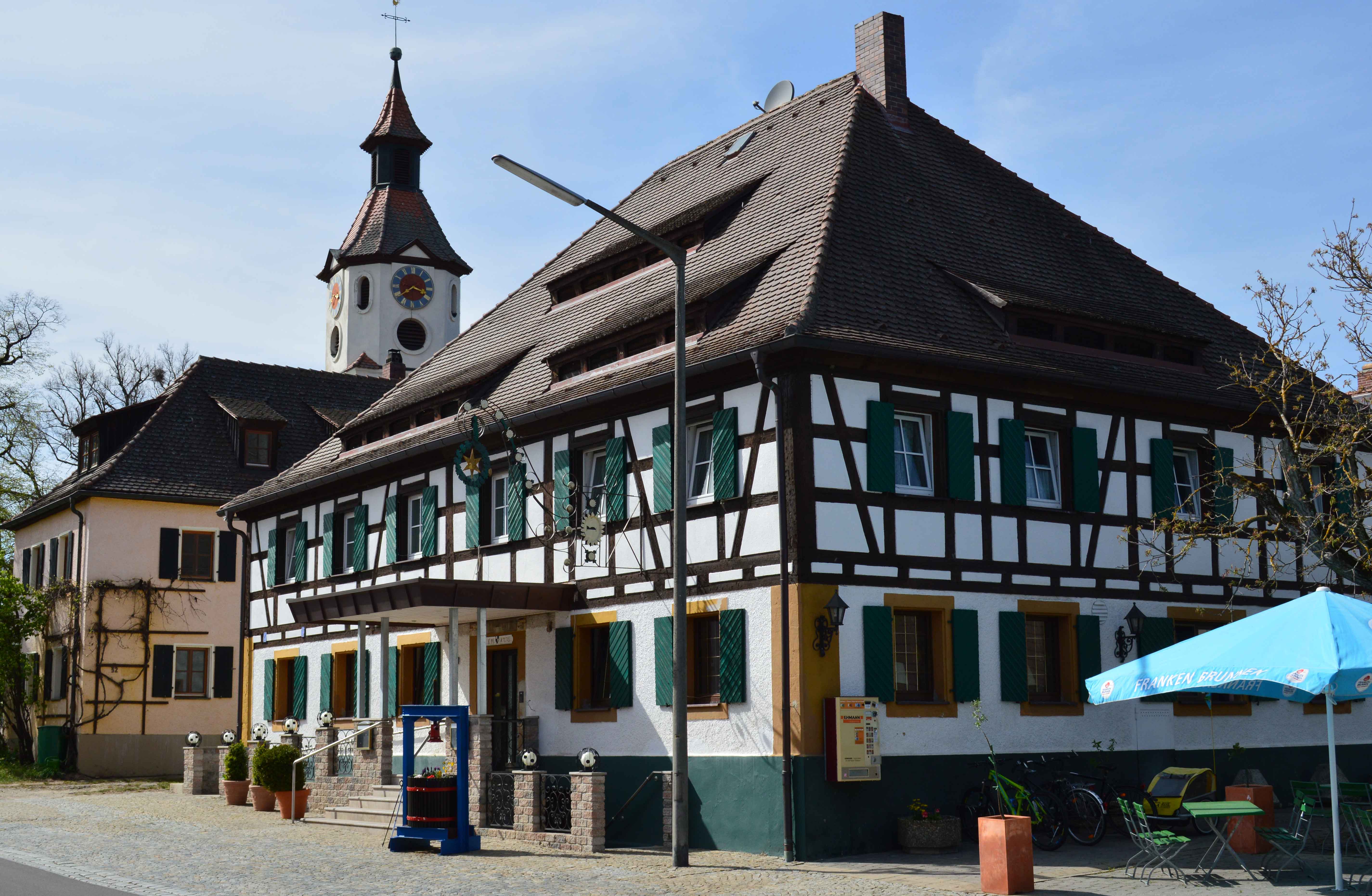 Landhotel Rangau Gasthof &amp; Brennerei (Mark Ferienwohnung  Steigerwald
