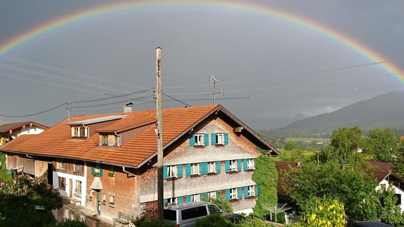 Under the rainbow