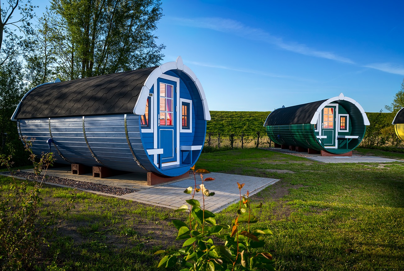 Campingfass auf dem Campingplatz See Achtern Diek  Ferienwohnung in Niedersachsen