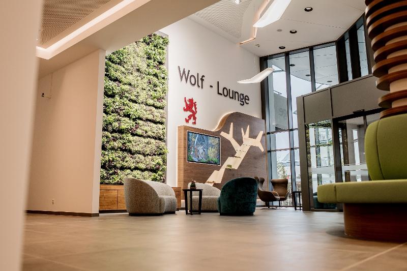 Die Wolf-Lounge in der Passauer Wolf Fachklinik Bad Gögging
