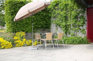 Terrasse der Wohnung Birne