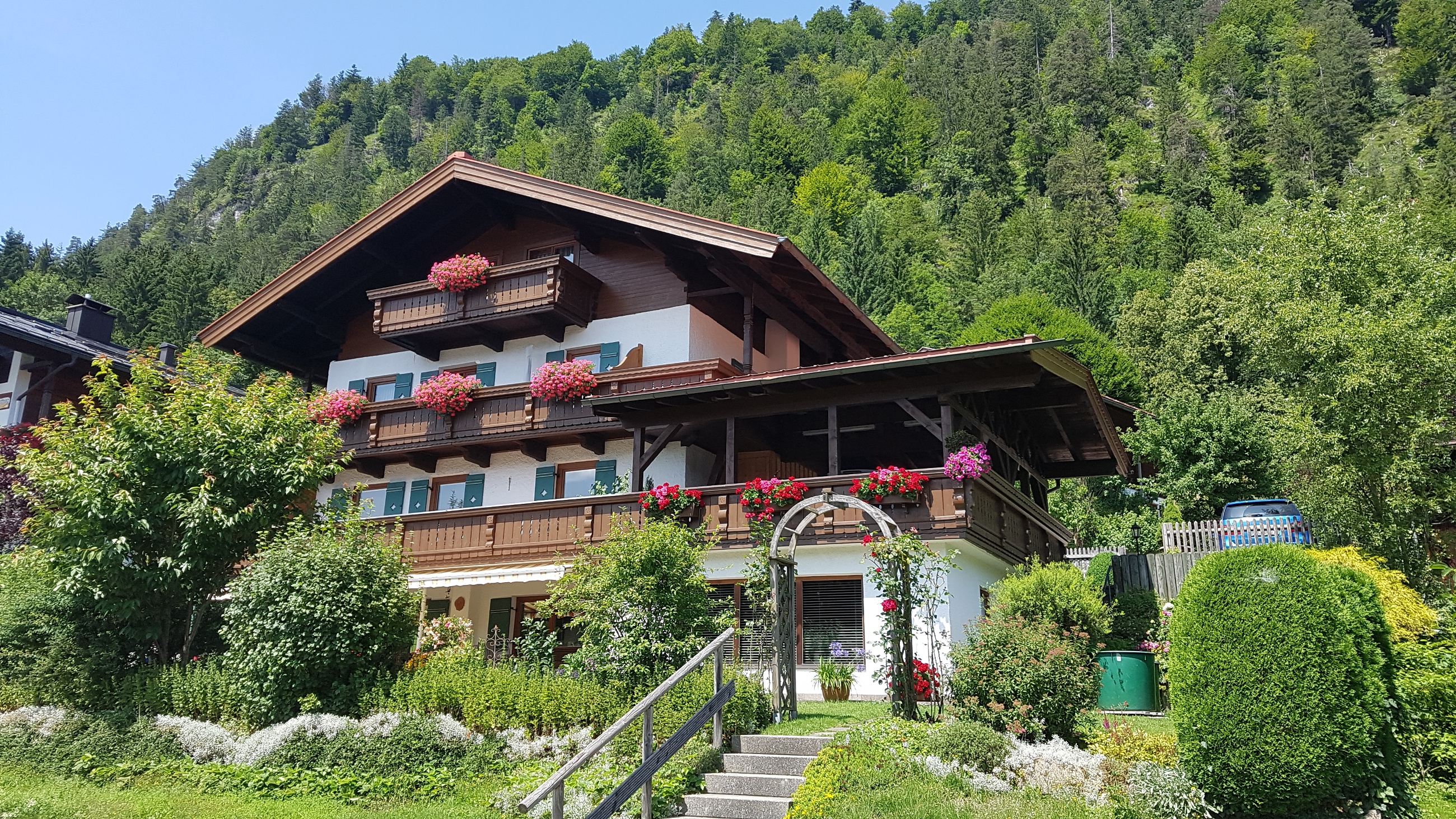 Alpenblick (DE Reit im Winkl). Zwei-Raum-Ferienwoh Ferienwohnung  Chiemgauer Alpen