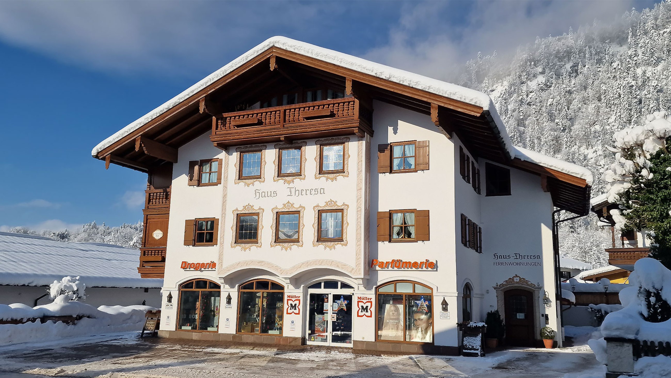Haus Theresa (DE Reit im Winkl). (10) Ein-Raum-Fer Ferienwohnung in den Alpen