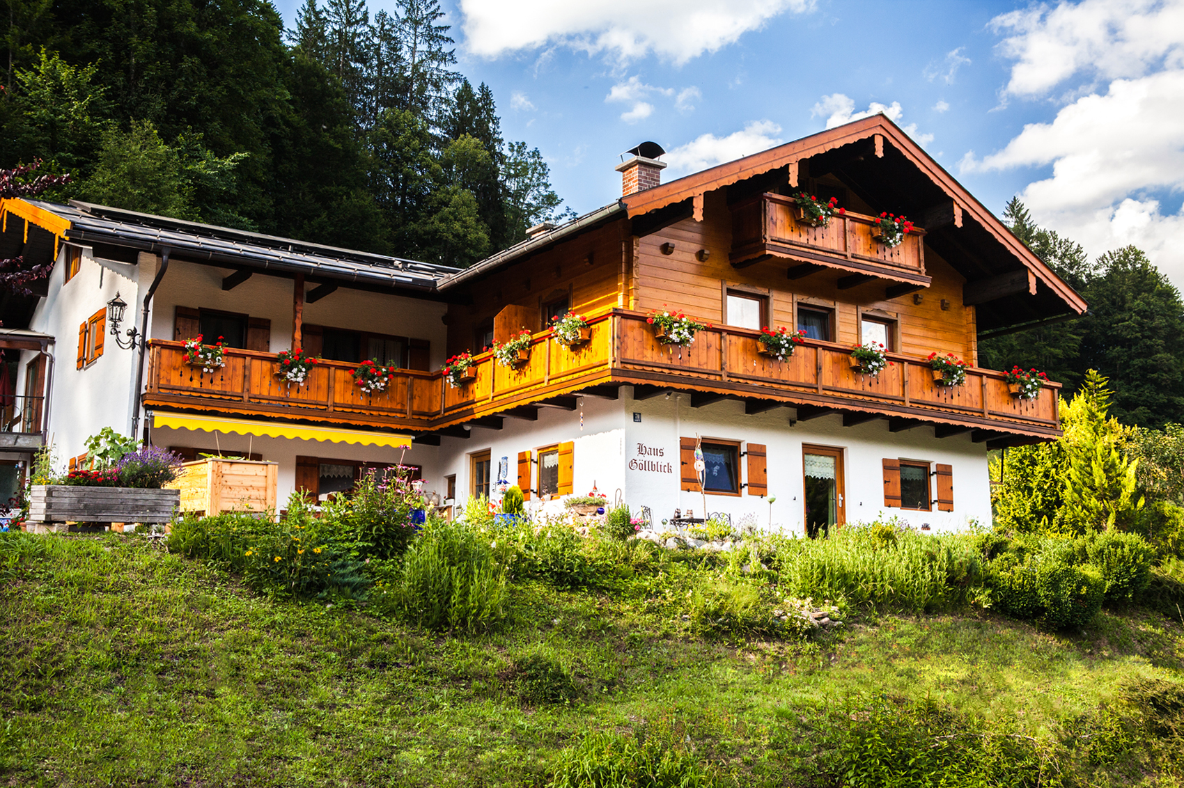 Gästehaus Göllblick (DE Bischofswiesen). Ferienwohnung in den Alpen
