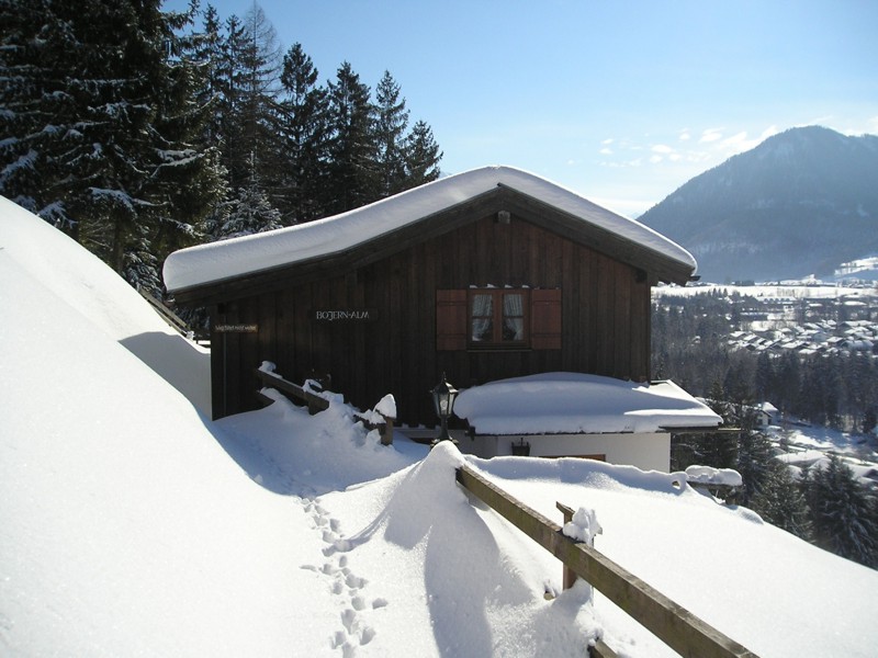 Bojernhof (DE Ruhpolding). Ferienwohnung Bergpanor Ferienwohnung in den Alpen