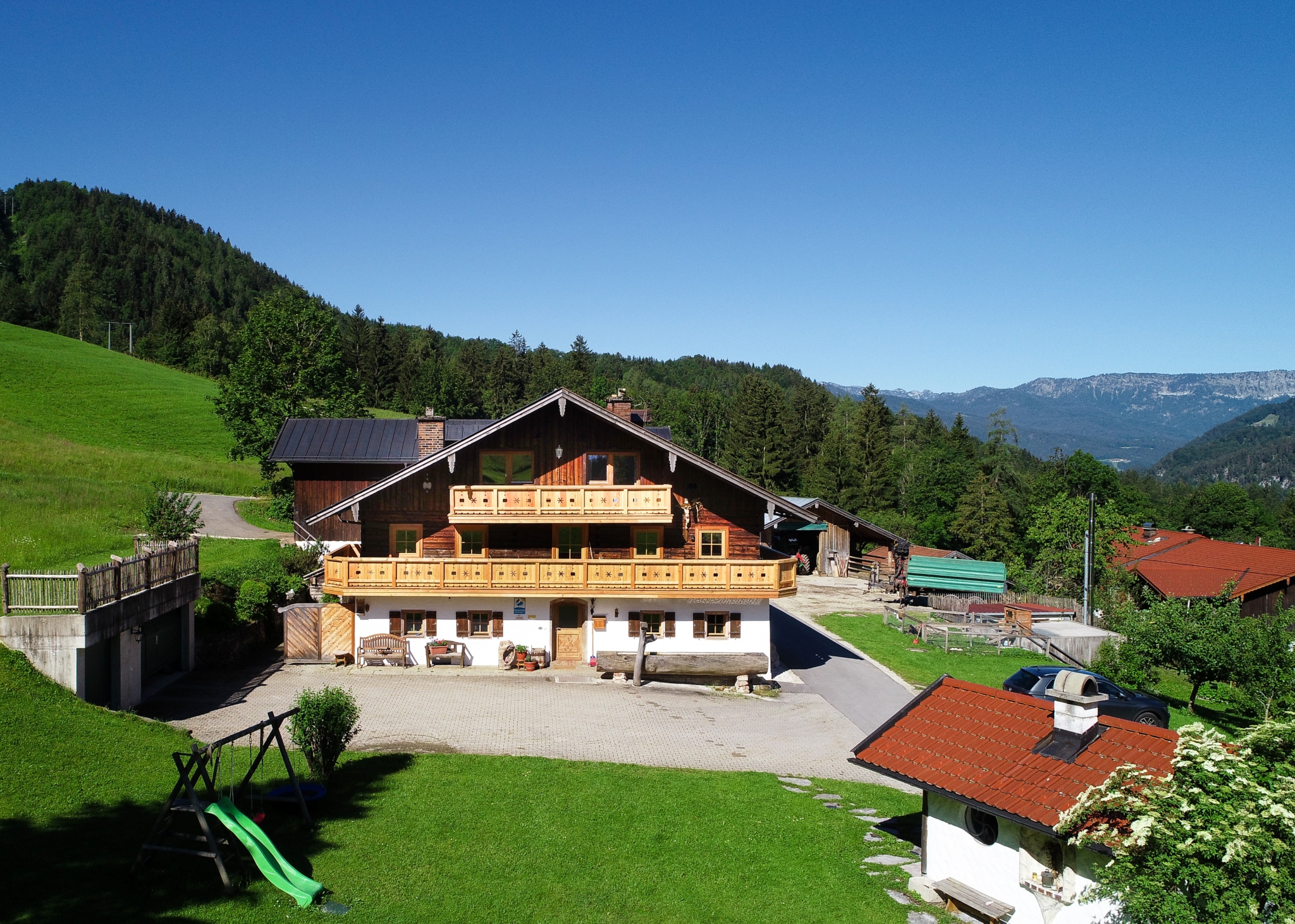 Ferienhof Bernegglehen (DE Berchtesgaden). Ferienw Ferienwohnung  Berchtesgadener Land