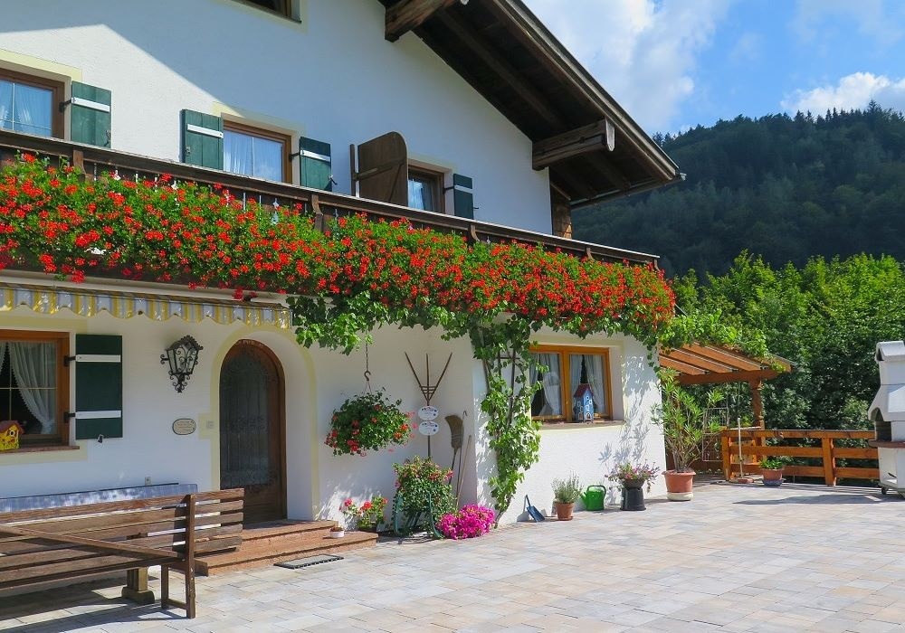 Haus Wiesenrand Kurz (DE Berchtesgaden). Ferienwoh Ferienwohnung  Berchtesgadener Land