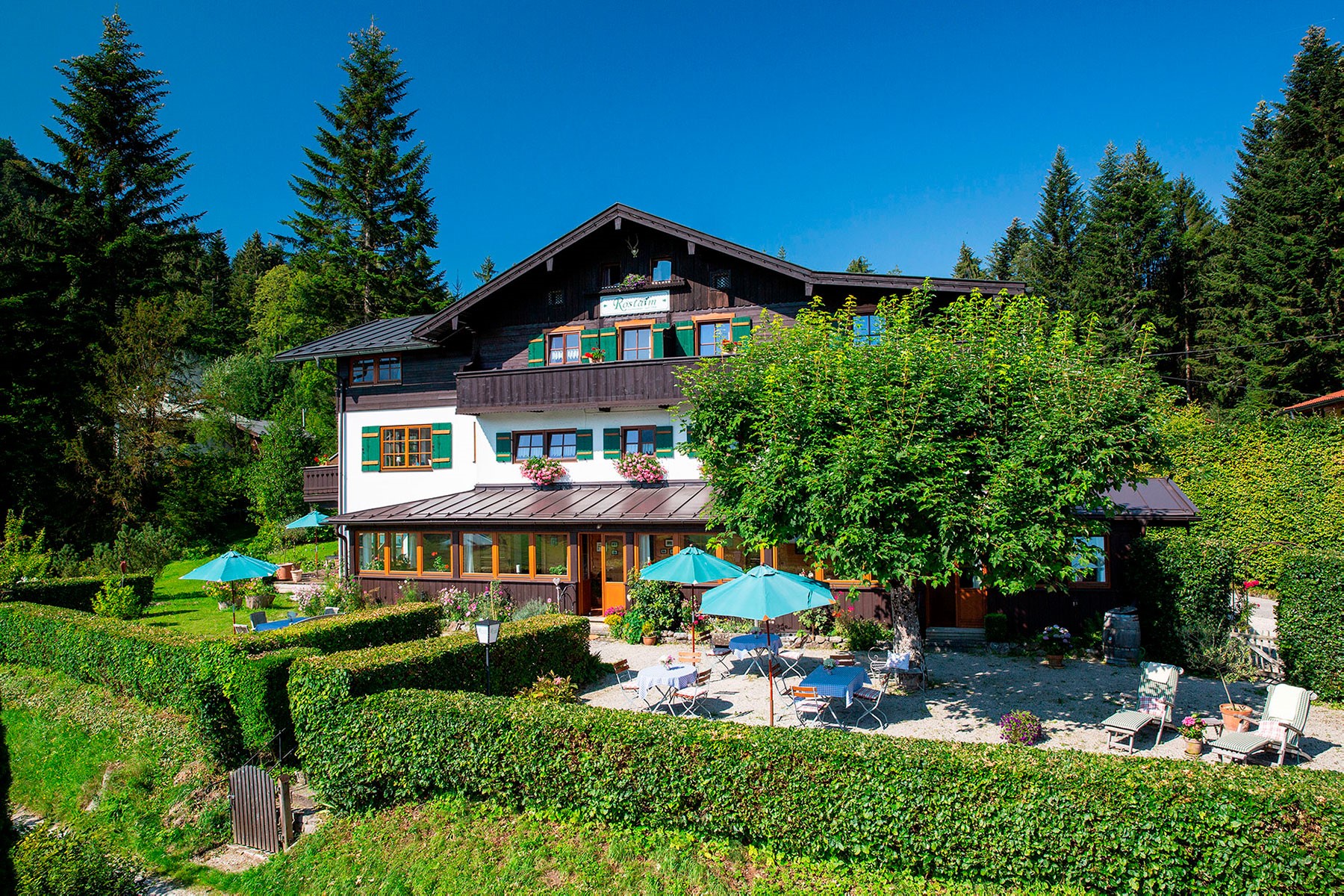 Rostalm (DE Berchtesgaden). Alm Appartement fü Ferienwohnung in den Alpen