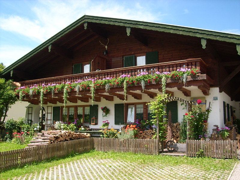Gästehaus Schwaiger - Chiemgau Karte (DE Inze Ferienwohnung in den Alpen