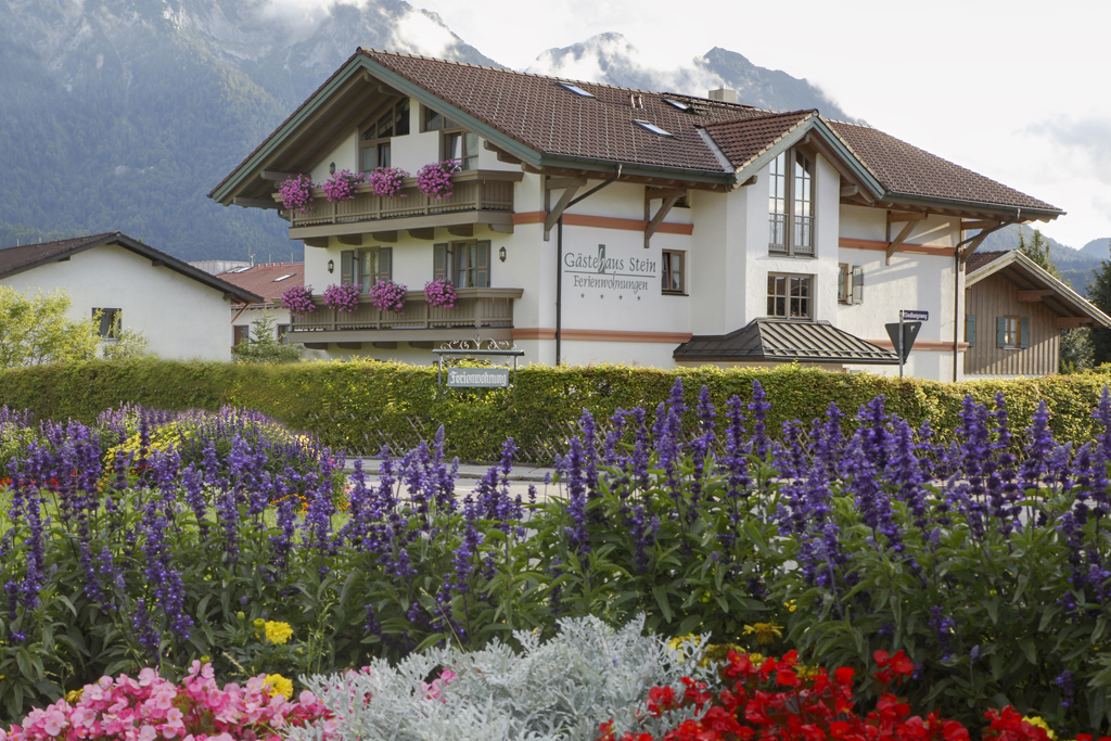 Gästehaus Stein - Chiemgau Karte (DE Inzell). Ferienwohnung  Chiemgauer Alpen