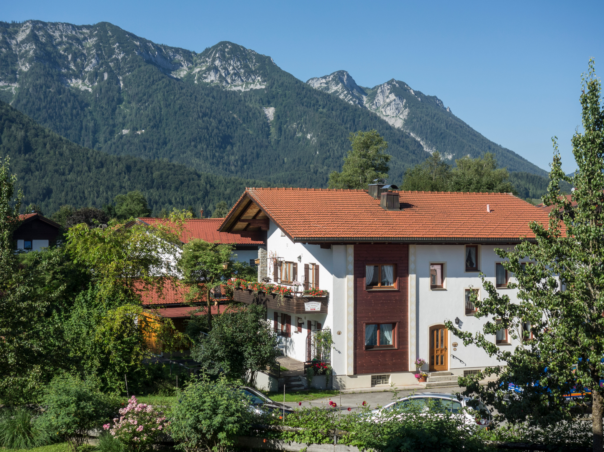 Beim Wirtschmied - Chiemgau Karte (DE Inzell). Fer Ferienwohnung  Chiemgauer Alpen