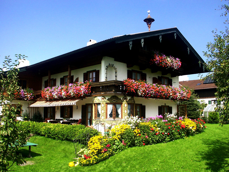 Gästehaus Restner - Chiemgau Karte (DE Inzell Ferienwohnung  Chiemgauer Alpen