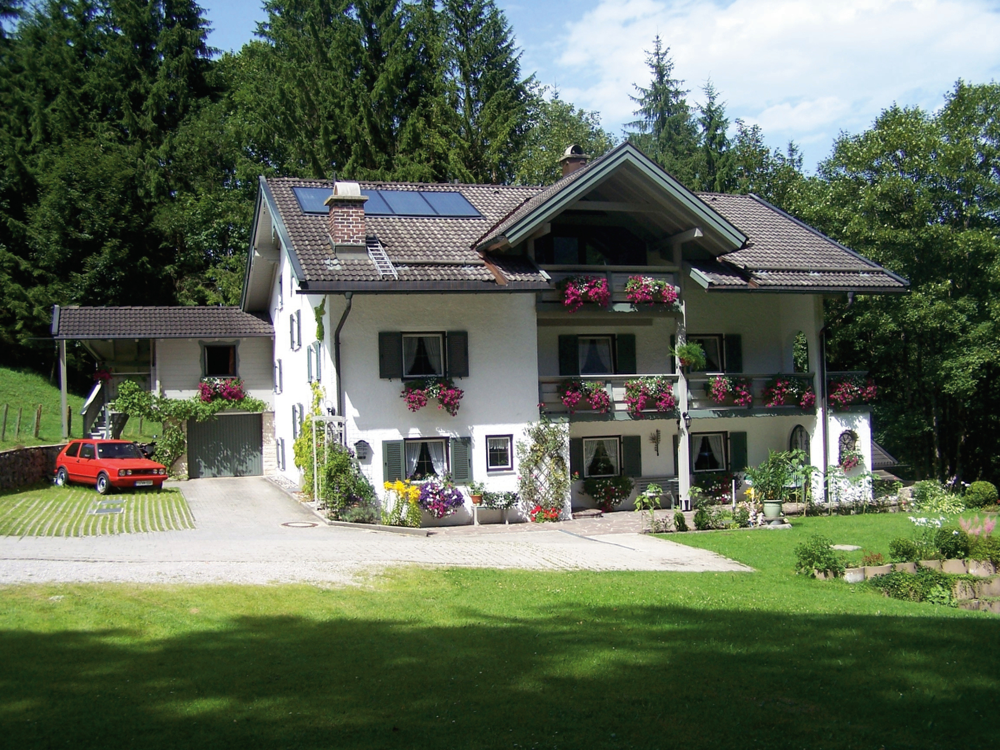 Haus Dufter - Chiemgau Karte (DE Inzell). Ferienwo Ferienwohnung  Inzell