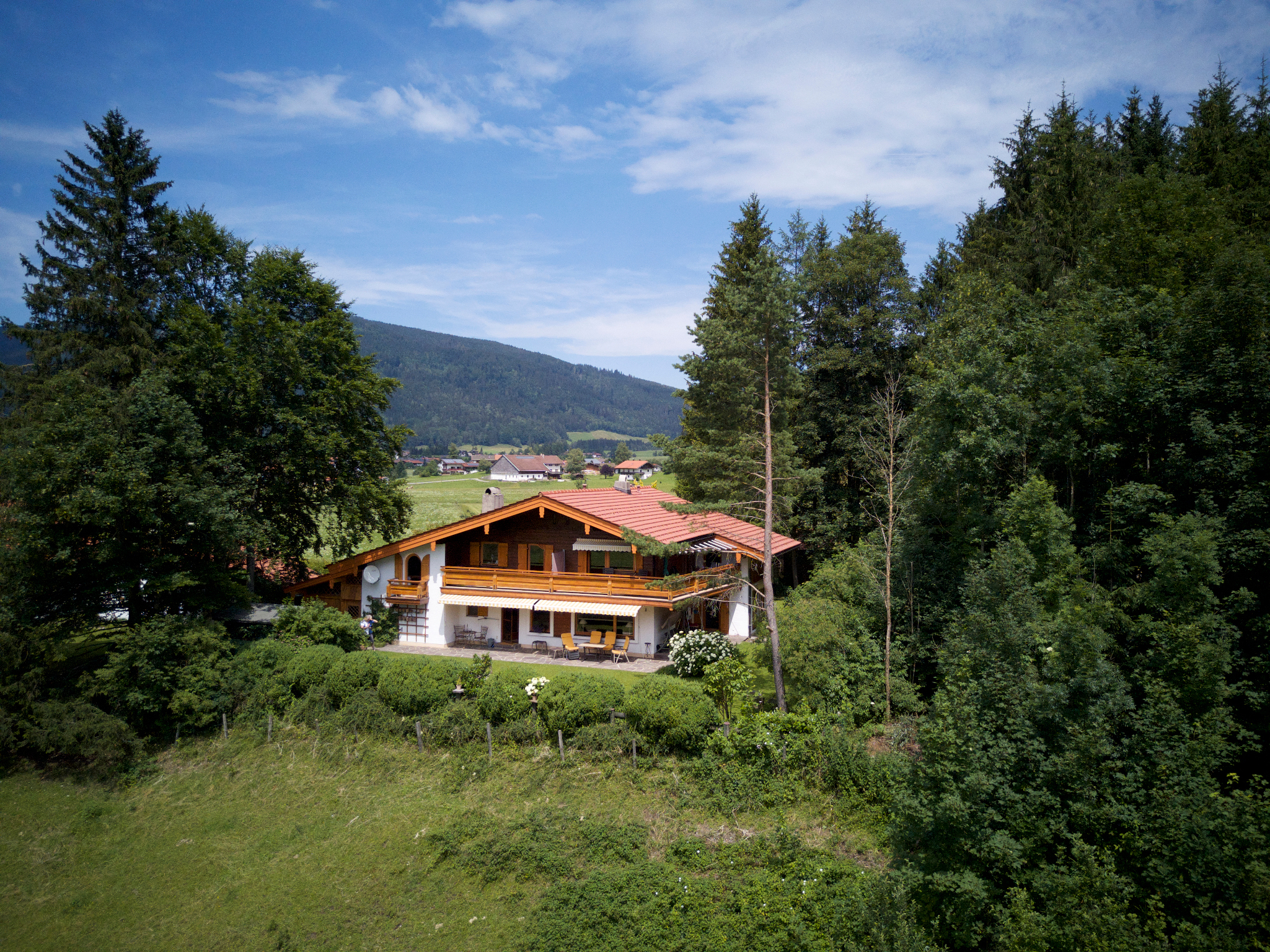 Ferienwohnung am Römerweg `Wald - Chiemgau Ka Ferienwohnung in den Alpen