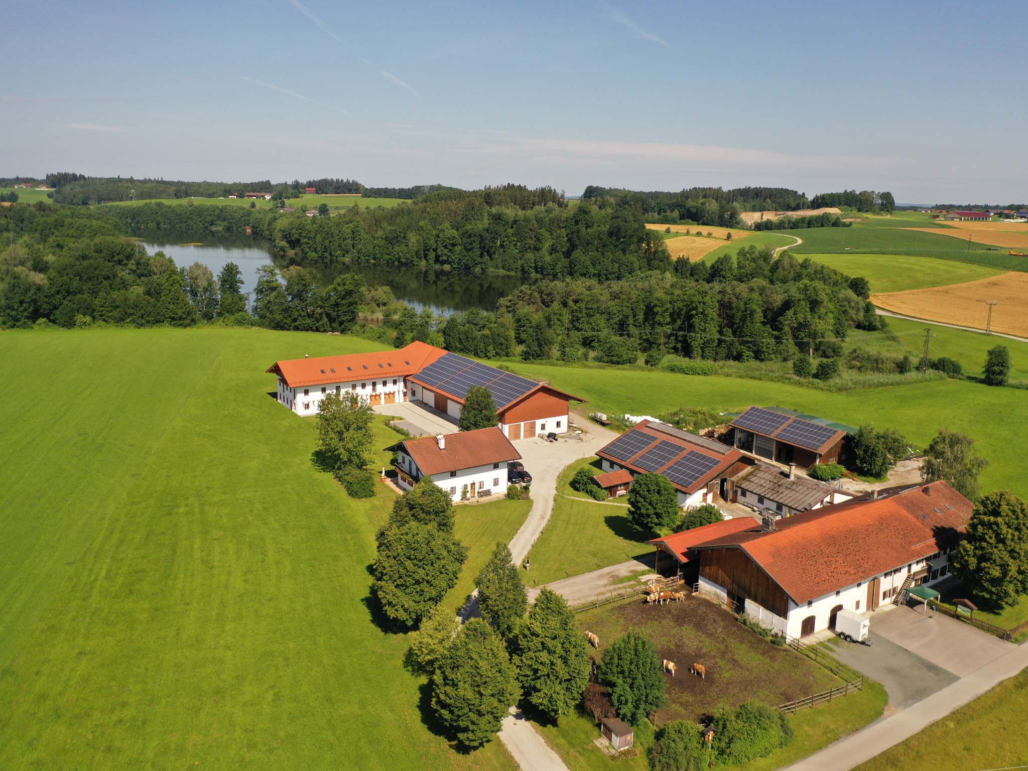 Rinser See-Hof (DE Söchtenau). Ferienwohnung  Ferienwohnung in Europa