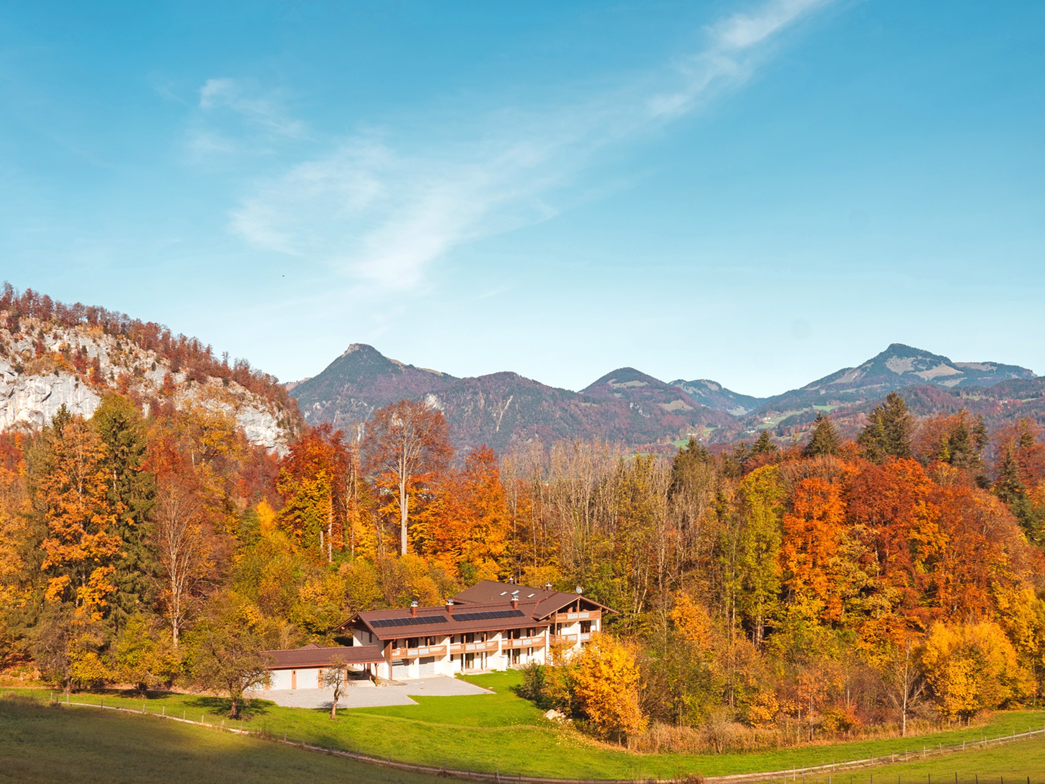Das Luegstein (DE Kiefersfelden). Appartement Natu Ferienwohnung in den Alpen