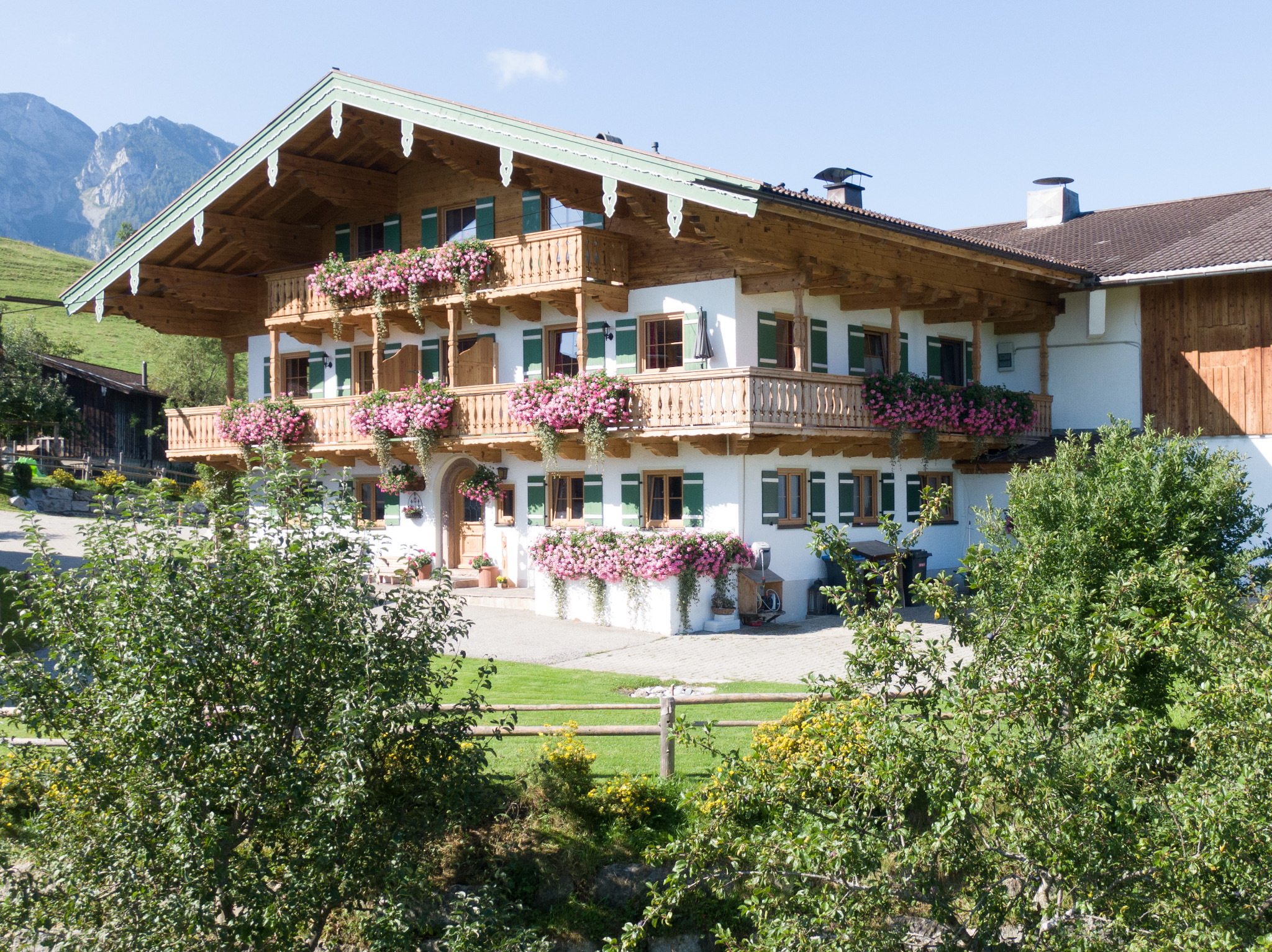 Ramslerhof - Chiemgau Karte (DE Inzell). Ferienwoh Ferienwohnung in den Alpen