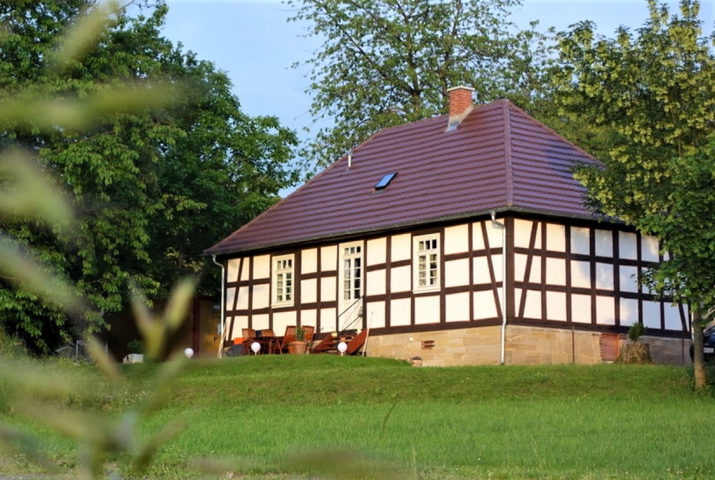 Gutshof Akademie (Frielendorf). Historisches Sch&a Ferienhaus  Hessisches Bergland